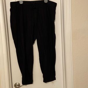 Old Navy Linen Crop Pants